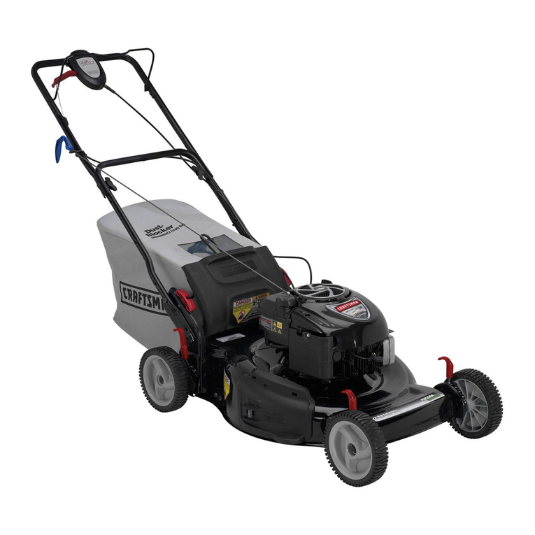Craftsman 37436 - Rear Propelled Bag Lawn Mower User manual