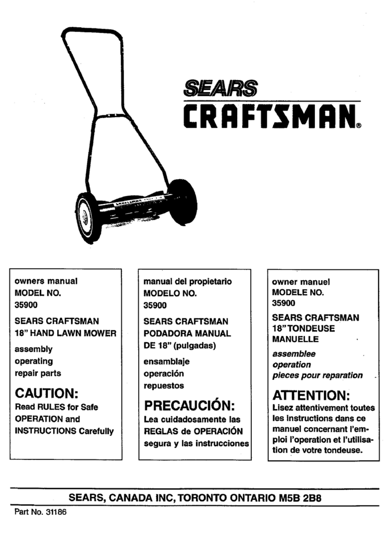 Sears Craftsman 35900 owner's manual