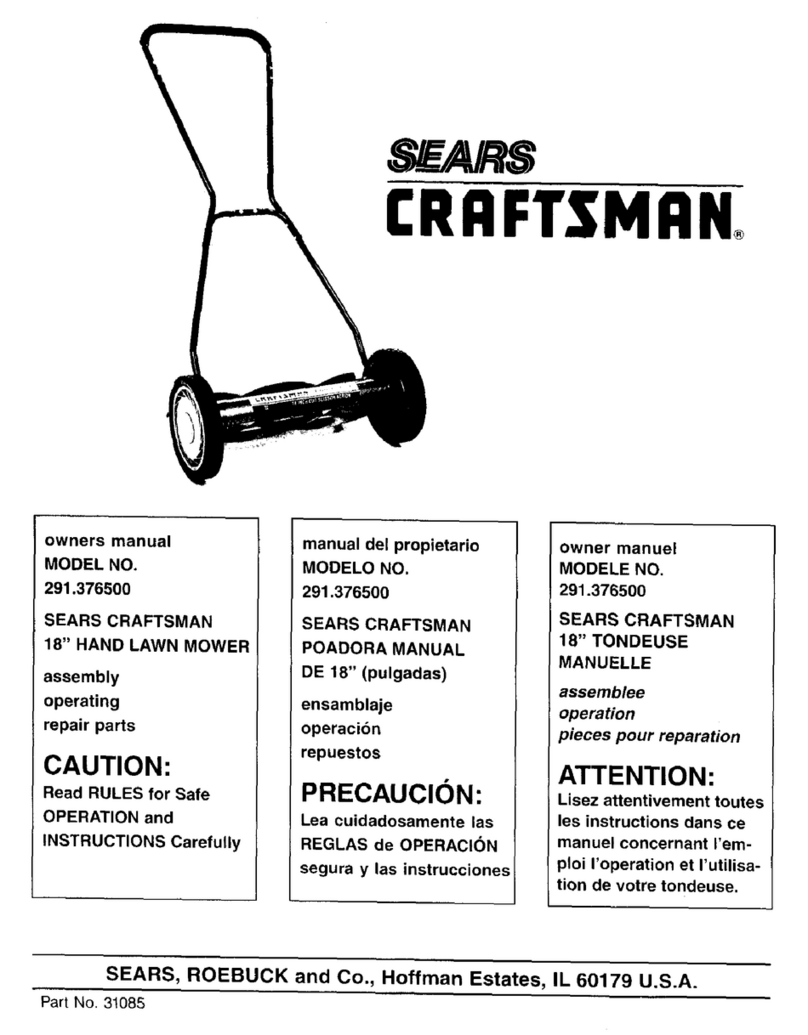 Sears Craftsman 291.376500 owner's manual