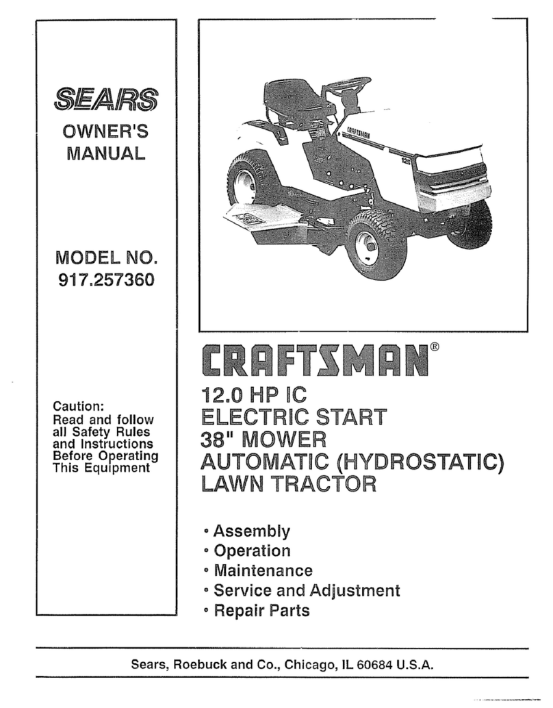 Craftsman 917.25736 User manual