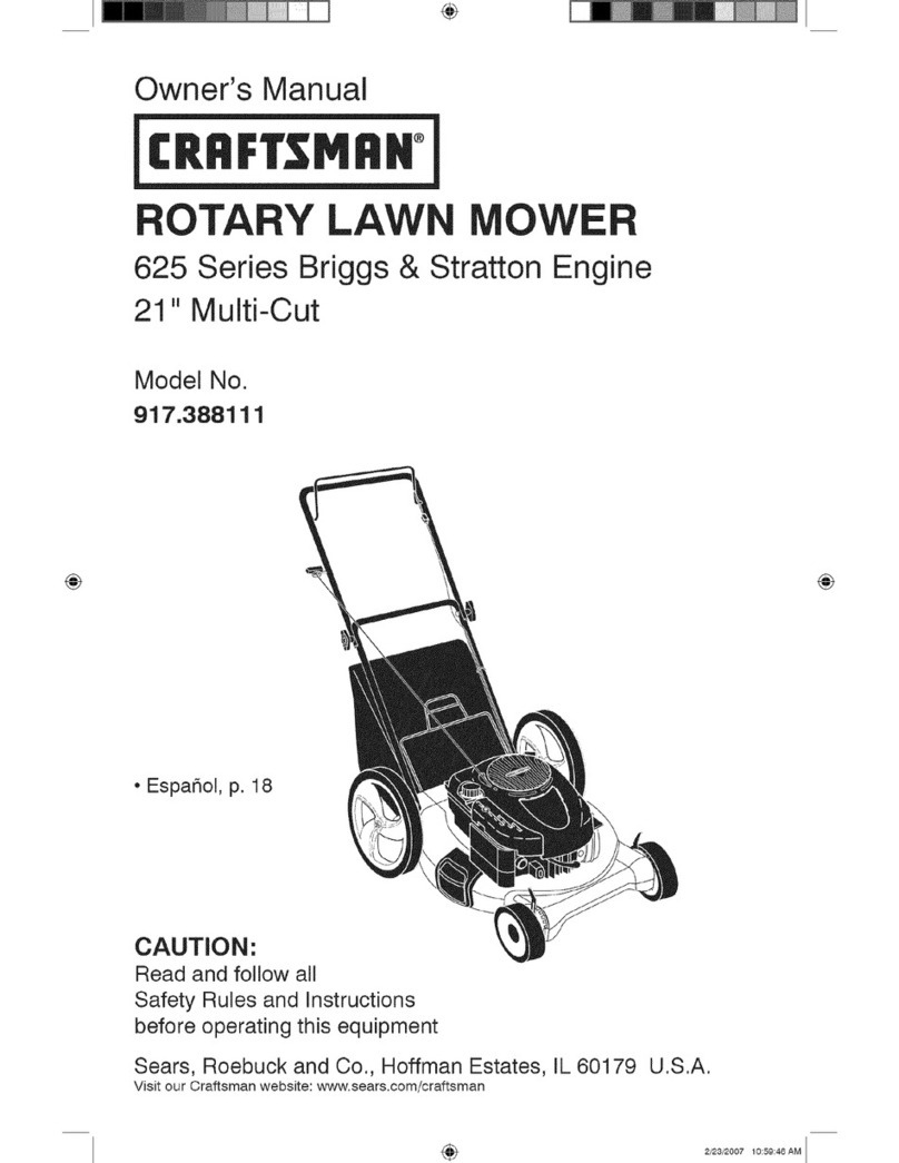 Craftsman 917 388111 User manual Craftsman 917 388111 User manual