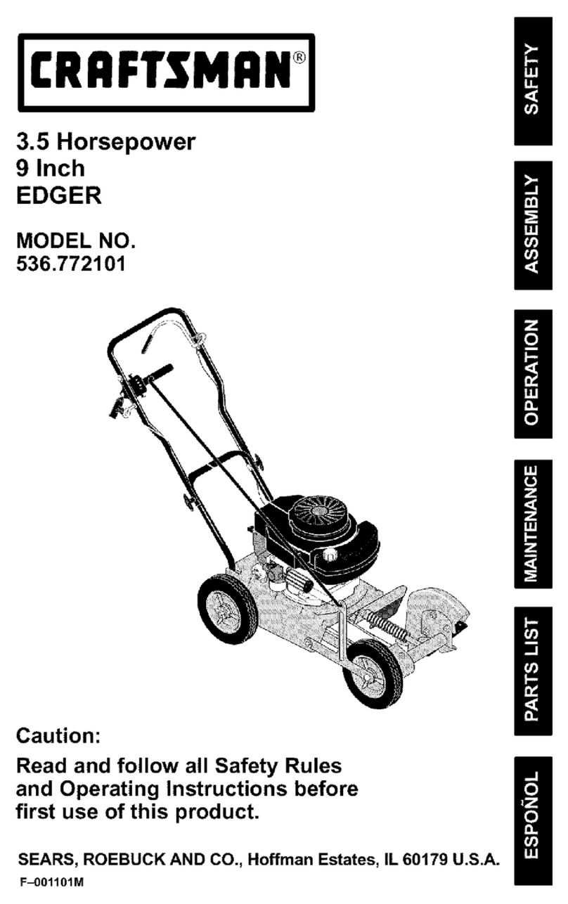 Craftsman 536.772101 User manual