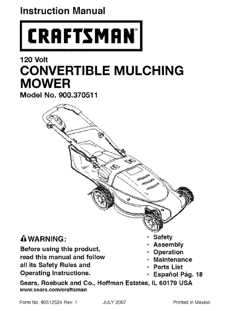 Craftsman 900.370511 User manual