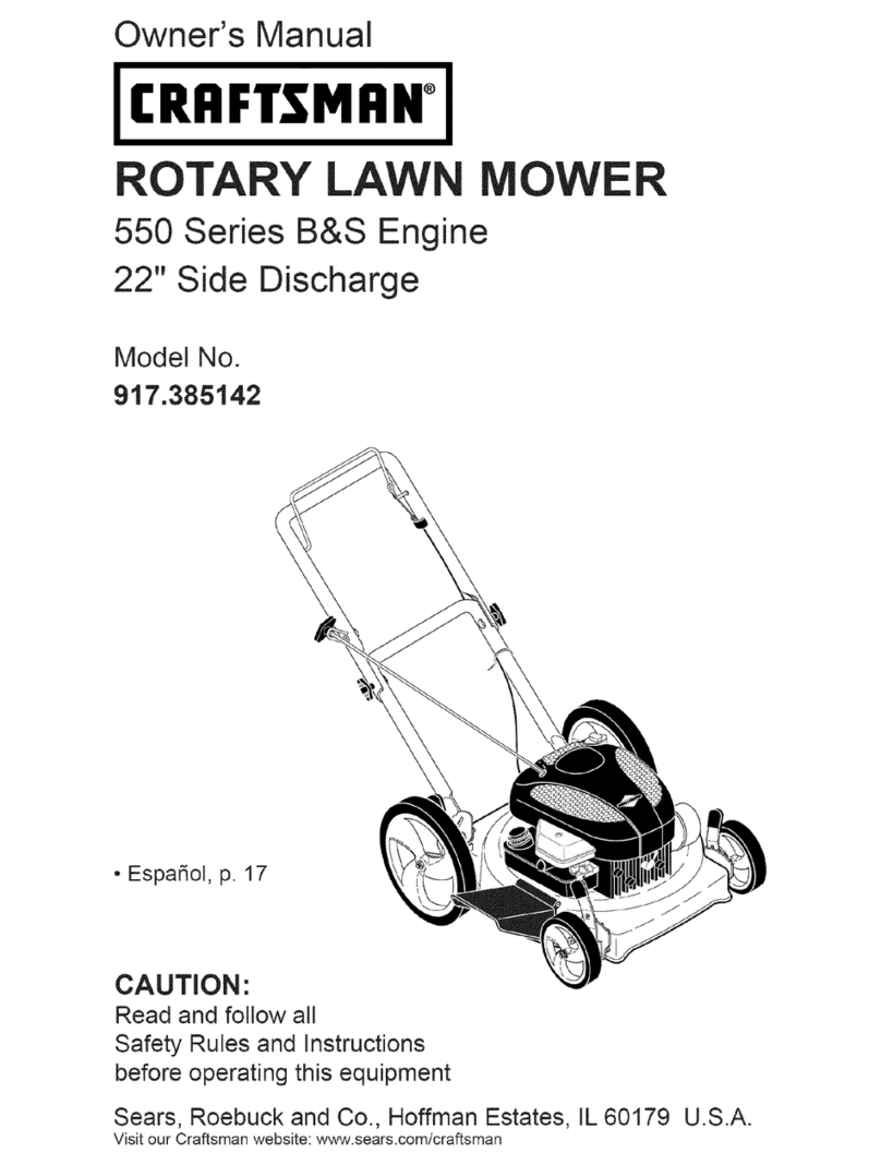 Craftsman 38514 User manual
