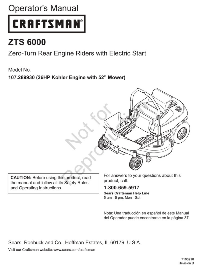 Craftsman 107.28993 Operator's manual