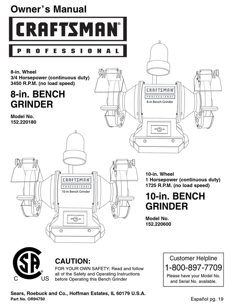 Craftsman 152.22018 User manual