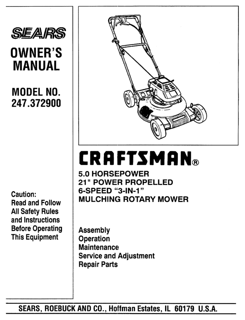 Craftsman 247.3729 owner's manual