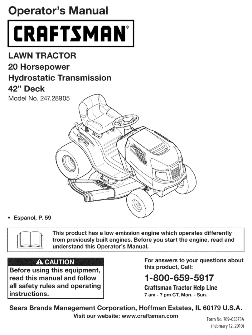 Craftsman 247.28905 User manual