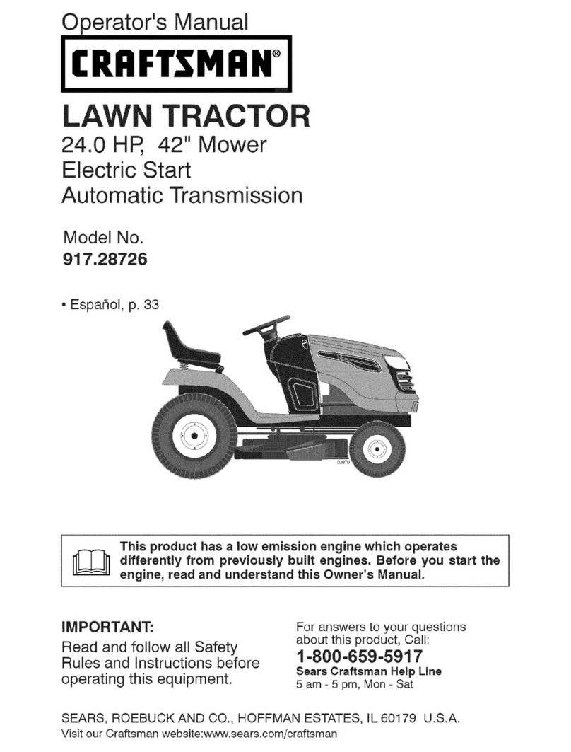 Craftsman 917.28726 Operator's manual