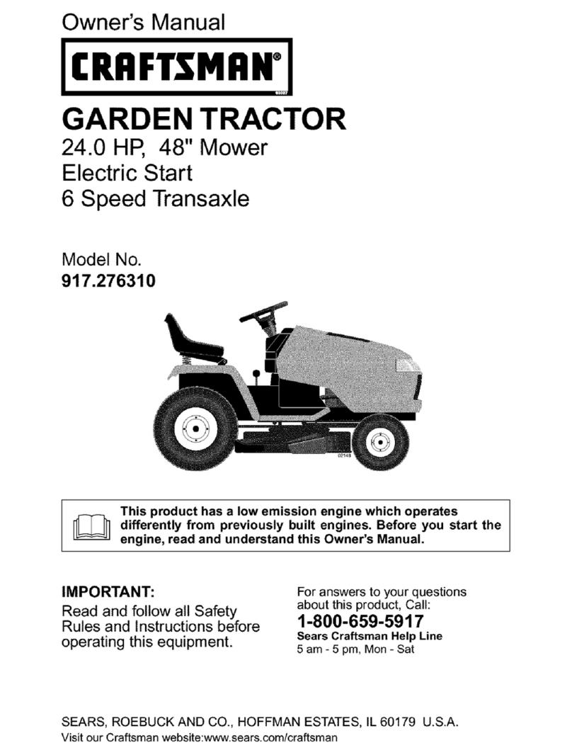 Craftsman 917.27631 owner's manual