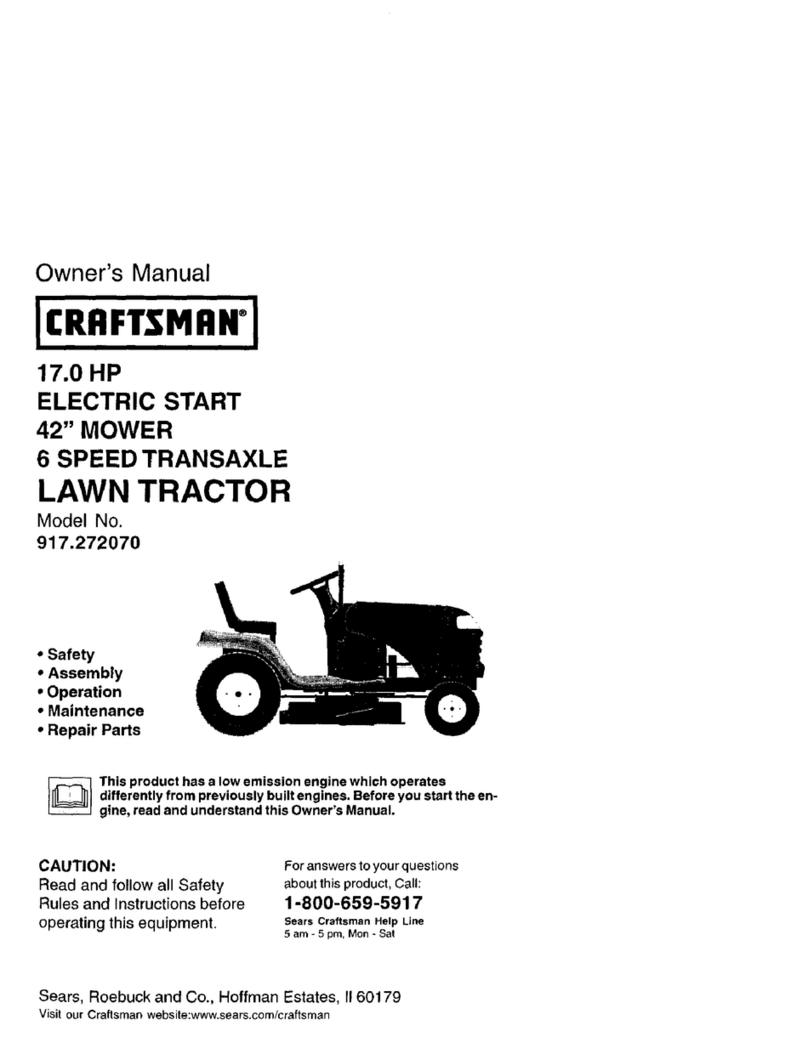 Craftsman 917.27207 User manual