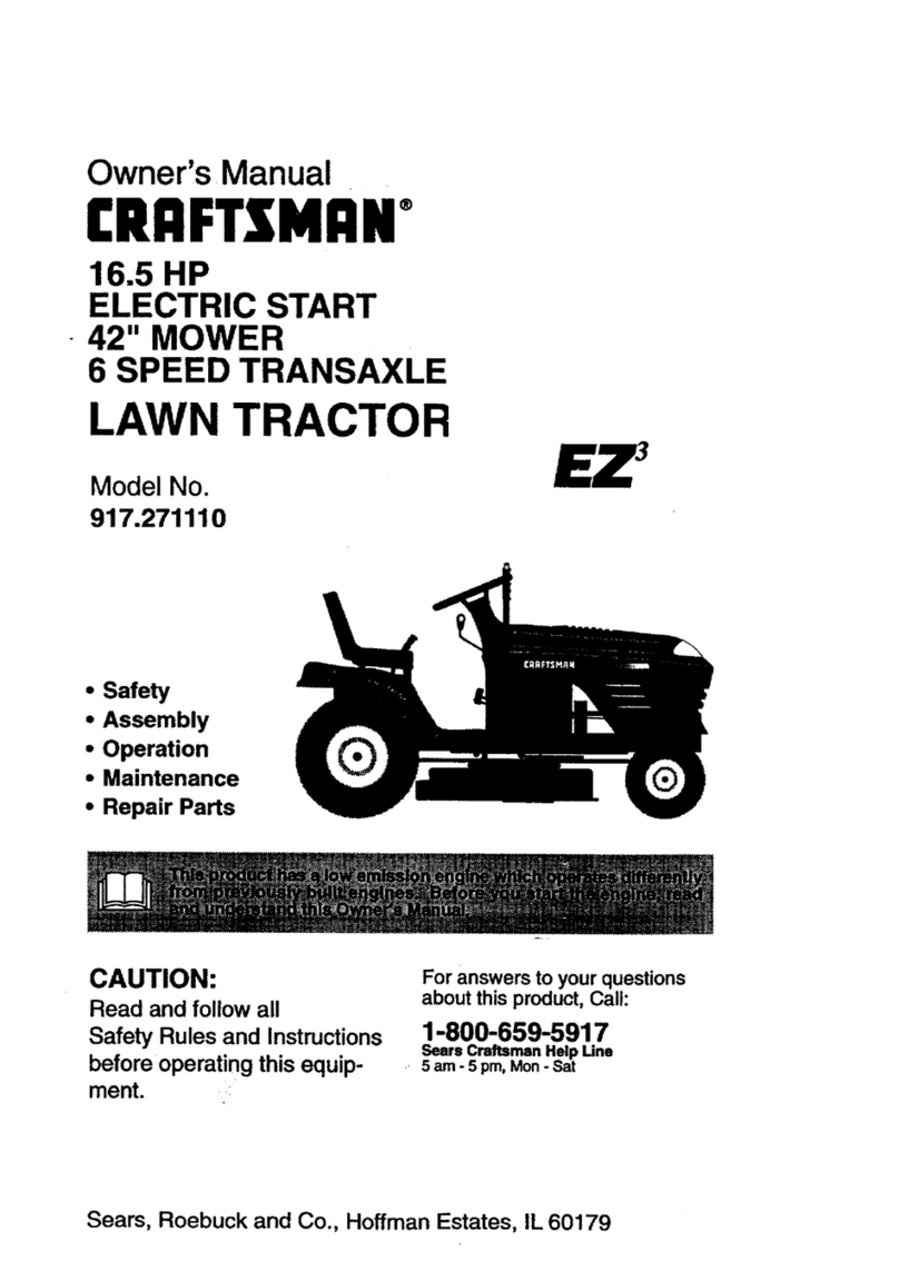 Craftsman 917.271110 User manual