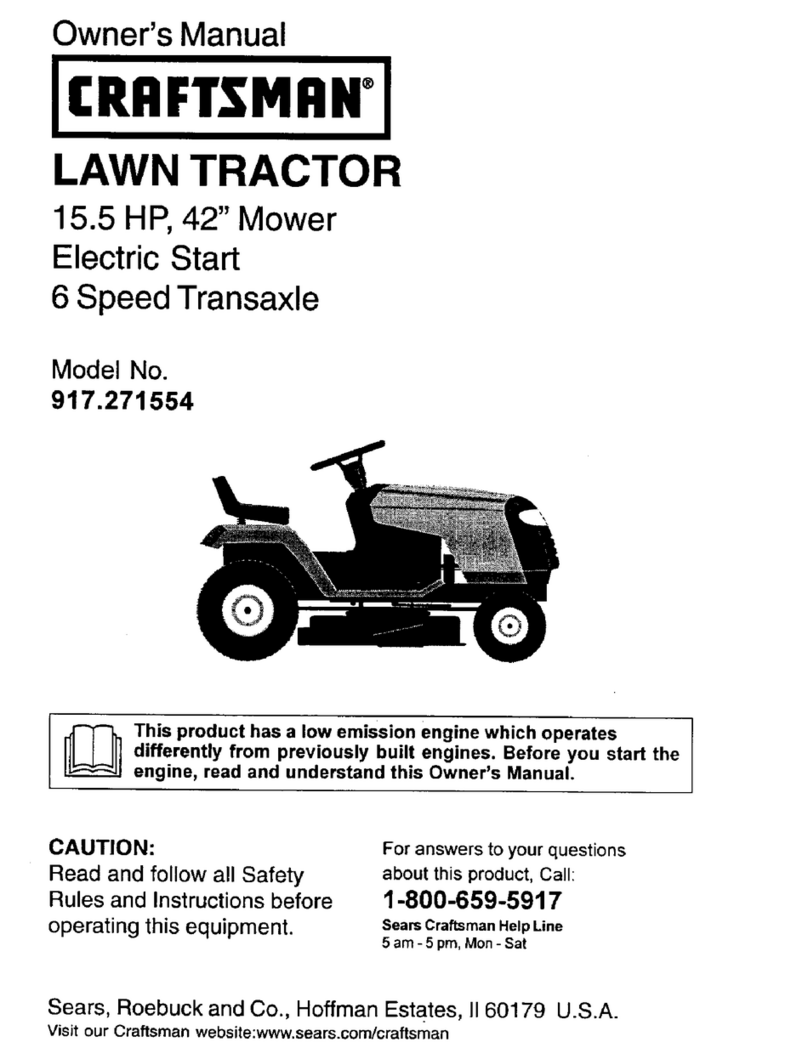 Craftsman 917.271554 owner's manual