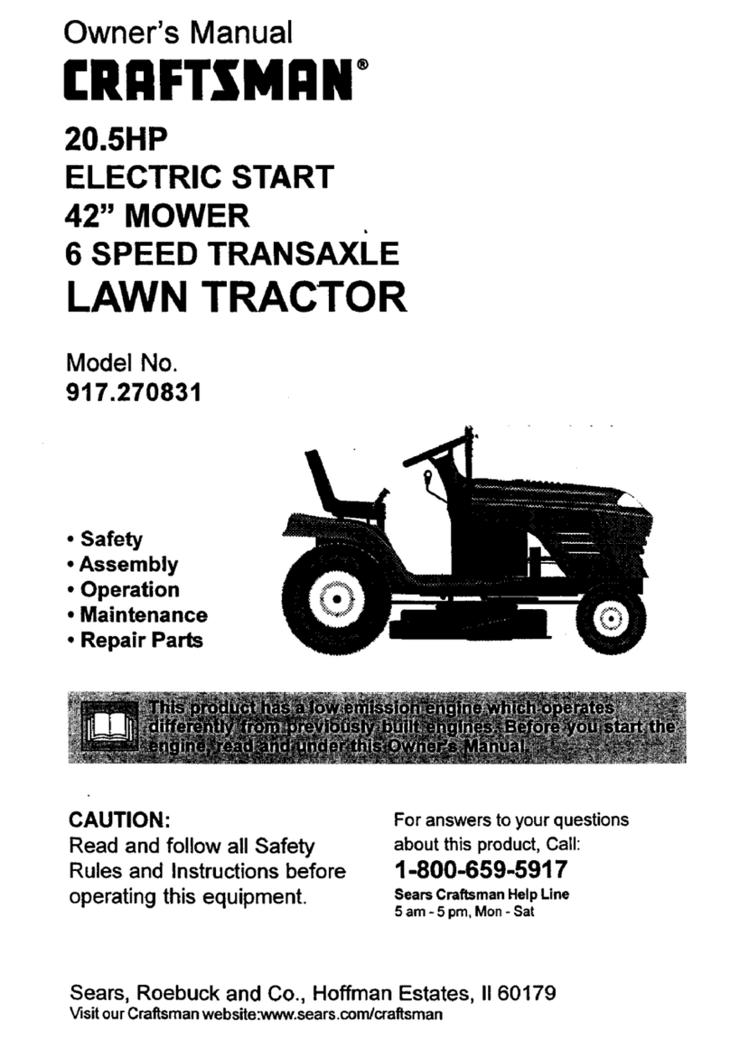Craftsman 917.270831 User manual