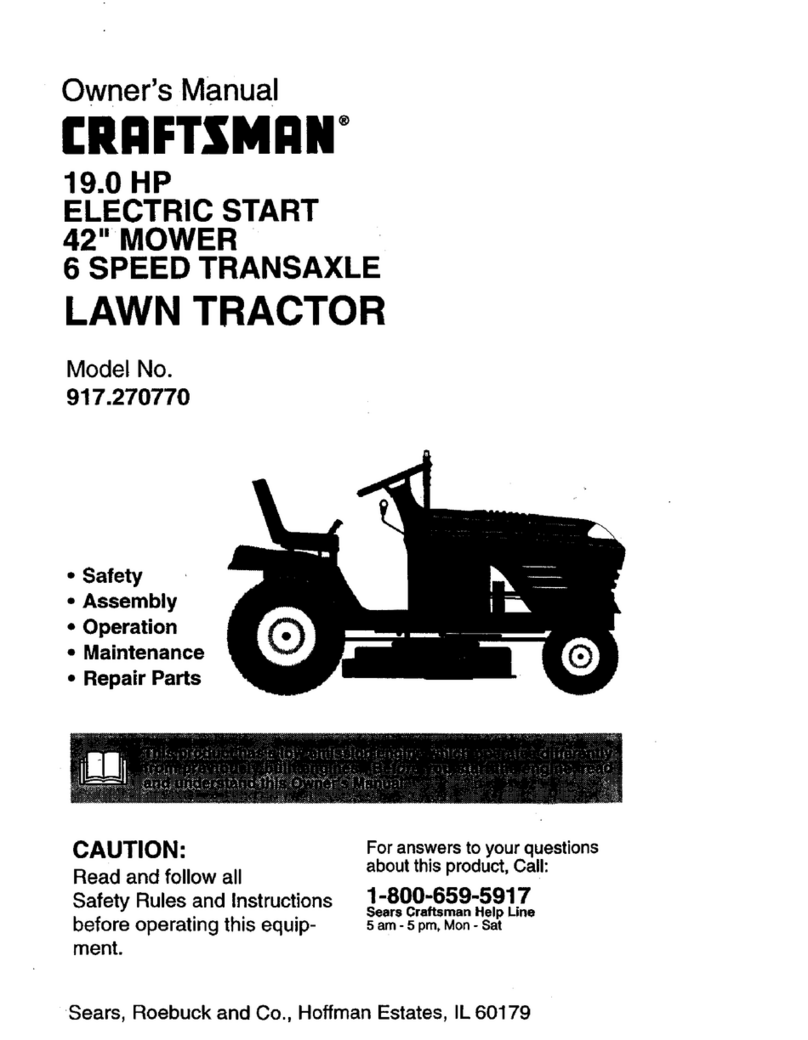 Craftsman 917.27077 User manual