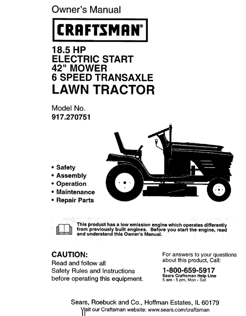 Craftsman 917.270751 owner's manual