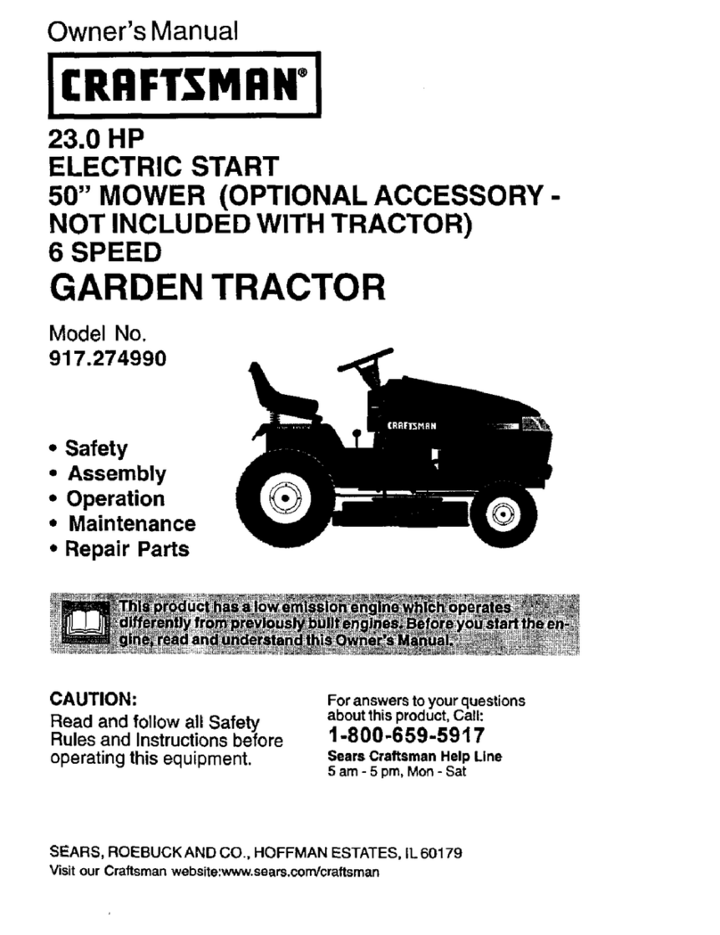 Craftsman 917.27499 User manual