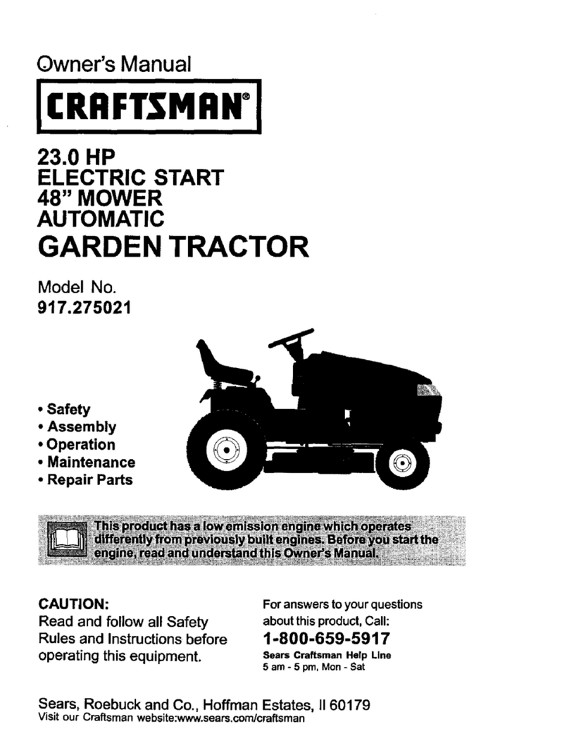 Craftsman 917.275021 owner's manual