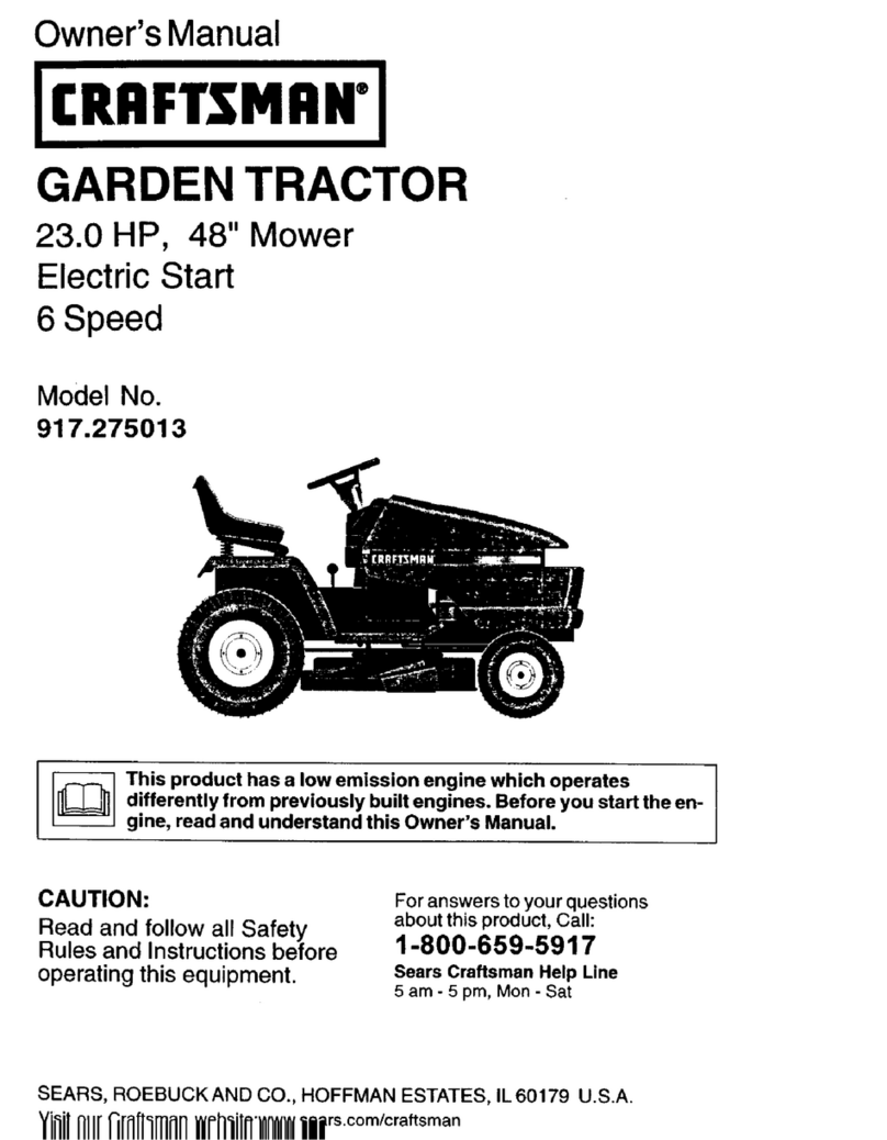 Craftsman 917.275013 User manual