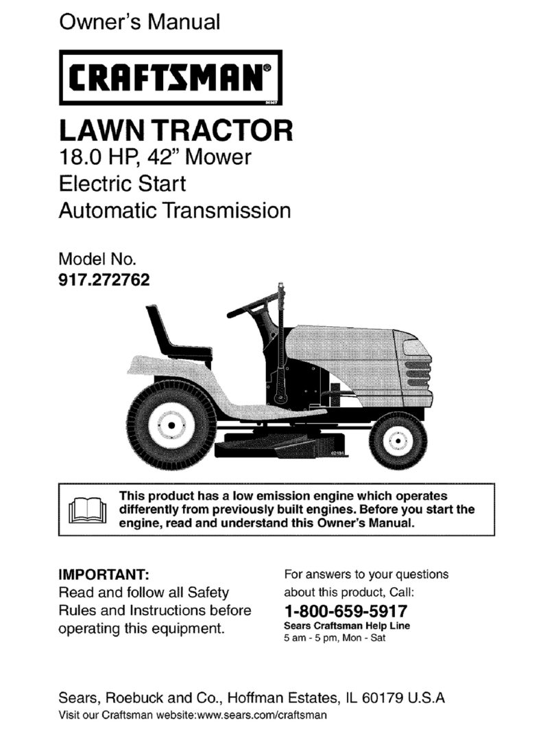 Craftsman 917.272762 User manual Craftsman 917.272762 User manual