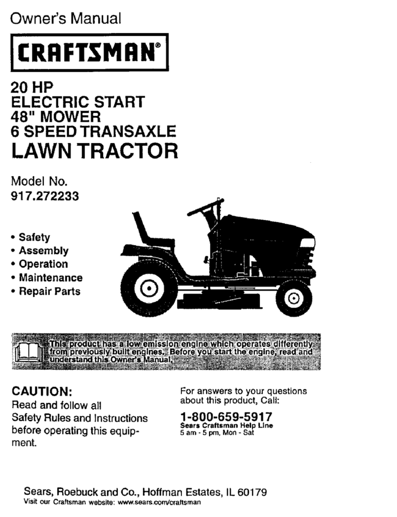 Craftsman 917.272233 owner's manual