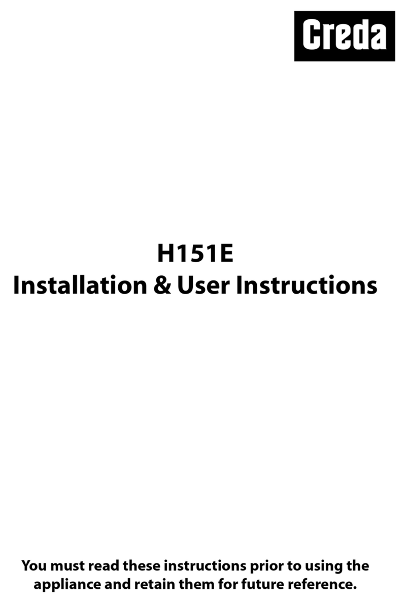 Creda H151E Guide Creda H151E Guide