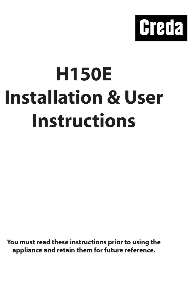 Creda H150E Guide