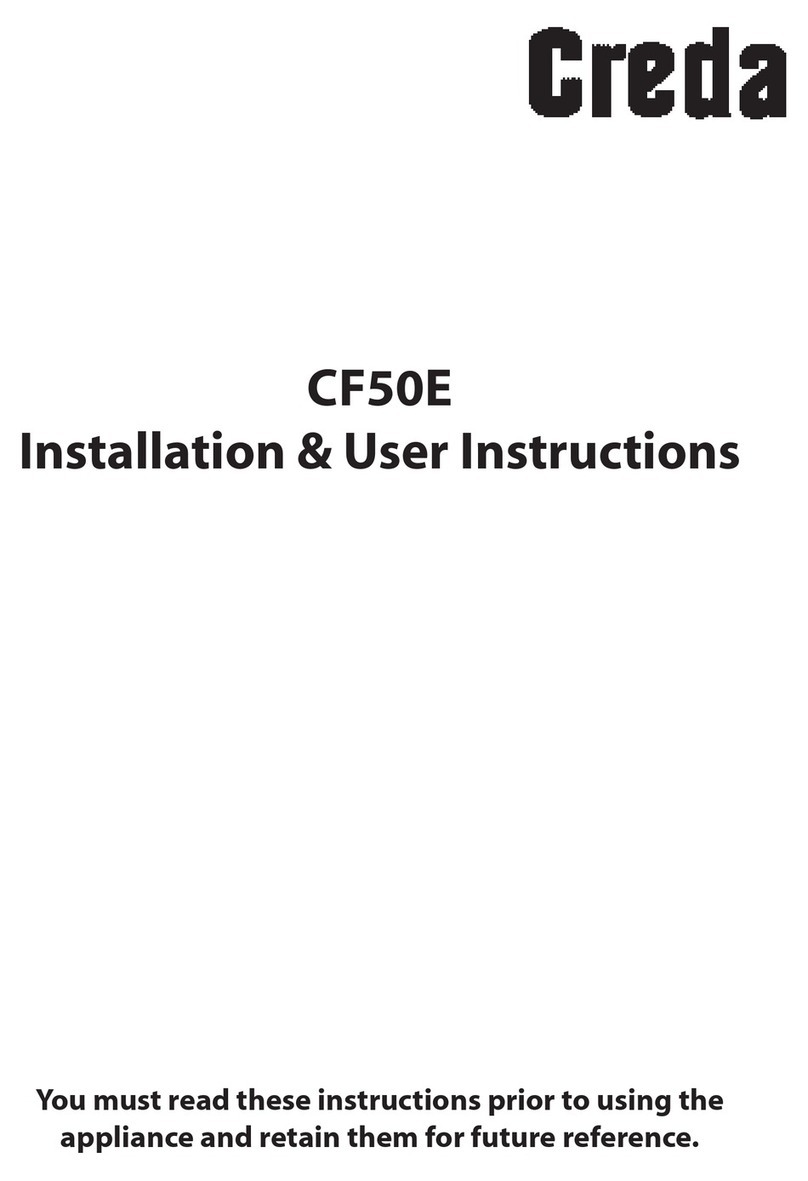 Creda CF50E Assembly Instructions