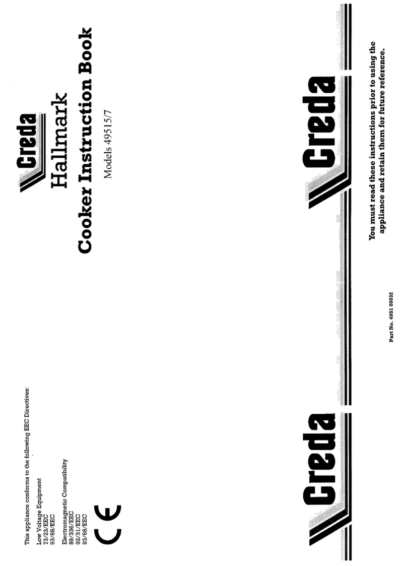 Creda 49515/7 User manual Creda 49515/7 User manual