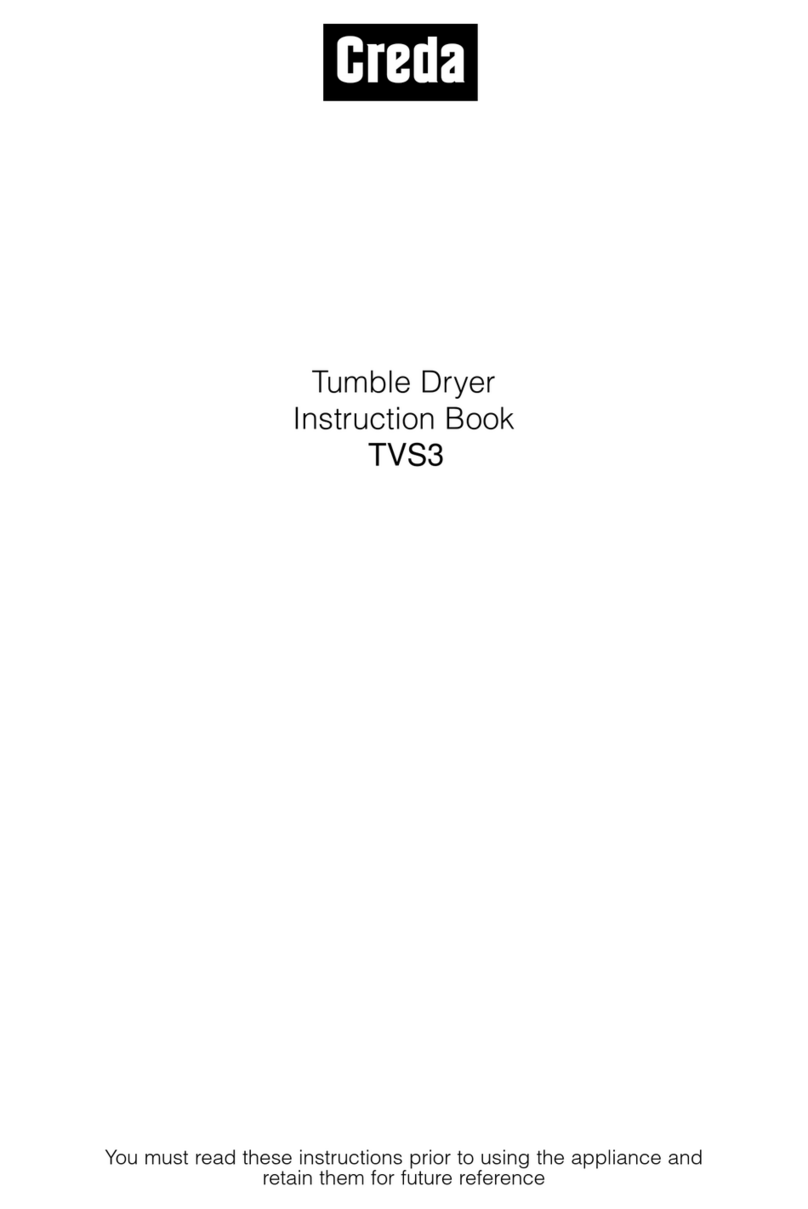 Creda TVS3 User manual Creda TVS3 User manual