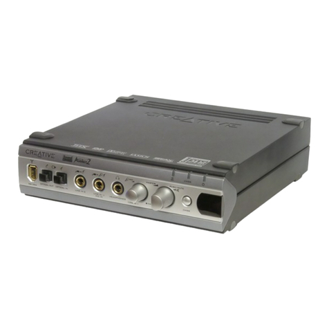 Creative Sound Blaster Audigy 2 Platinum eX user guide