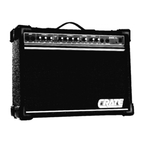 Crate G40CXL User manual