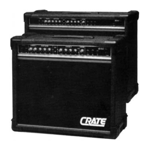 Crate G160 XL User manual