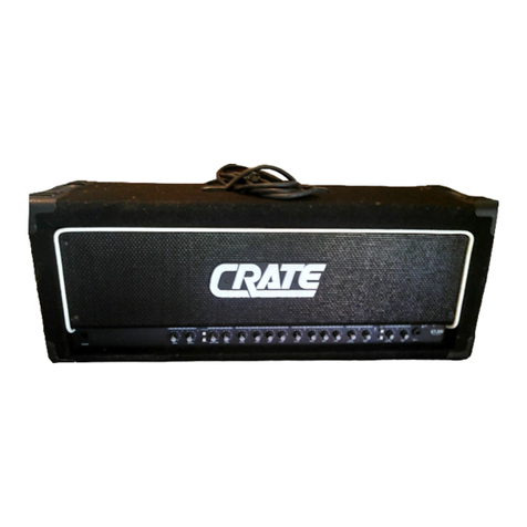 Crate crate with Dsp GT 200 User manual