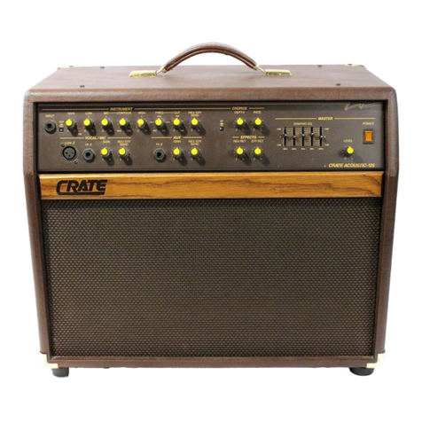 Crate CA125 User manual