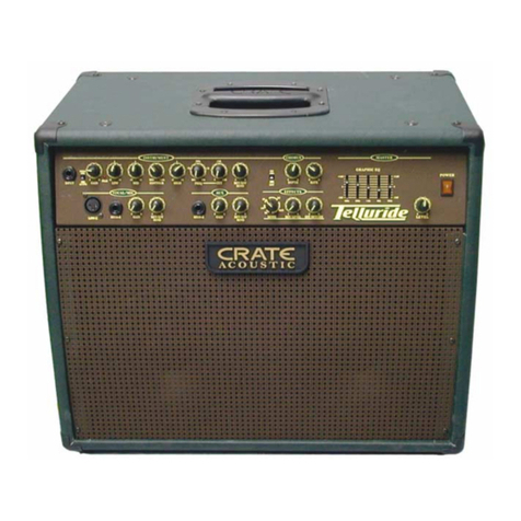 Crate CA125D User manual