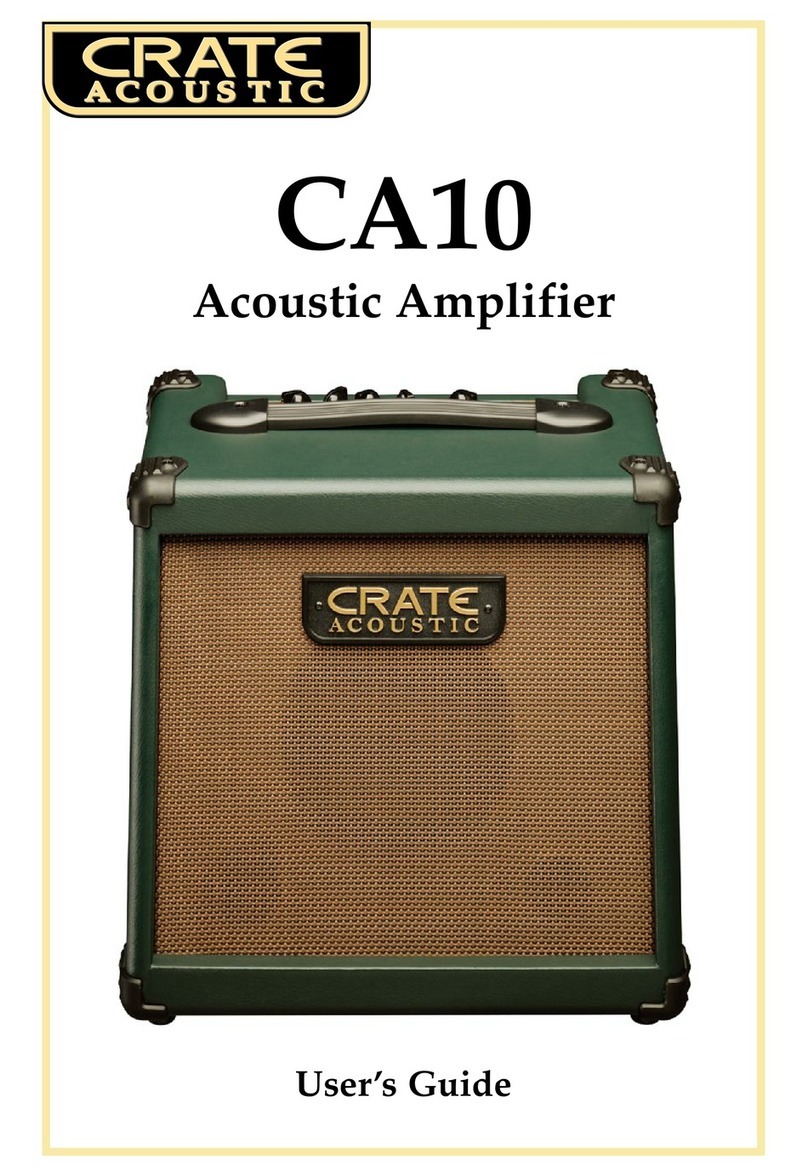 Crate CA10 user guide