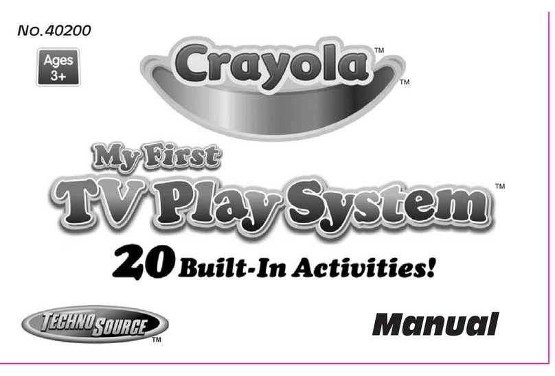 Crayola My First TV Play System user manual