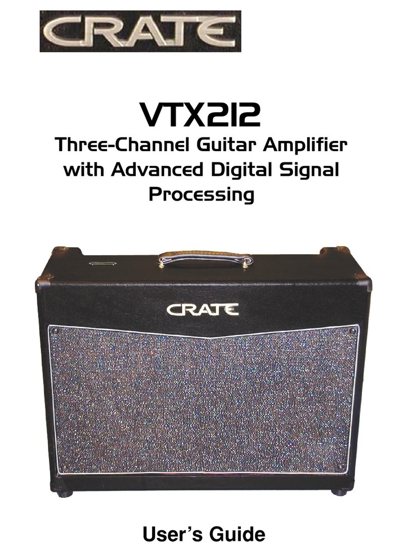 Crate VTX212 User manual