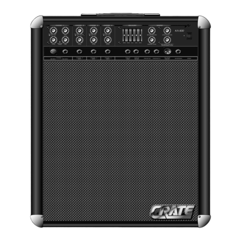 Crate KX-80 owner's manual
