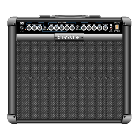 Crate GT65/212 User manual