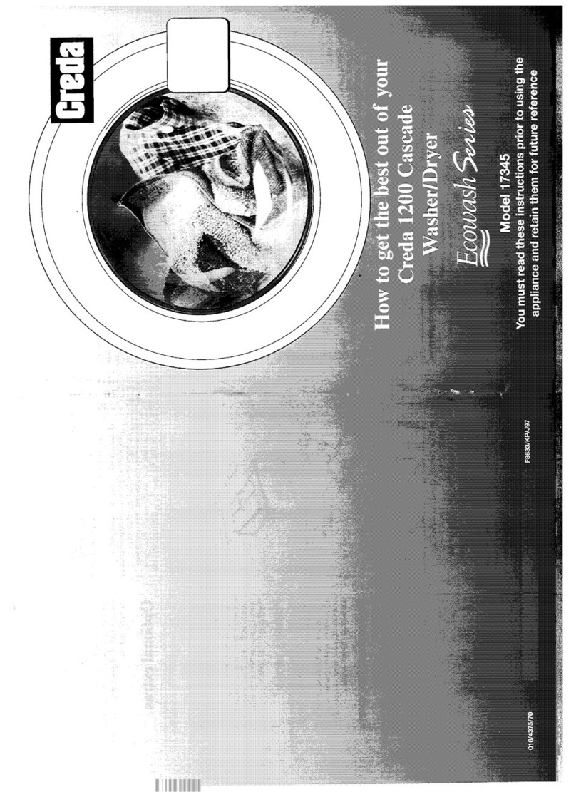 Creda 1200 CASCADE 17345 User manual