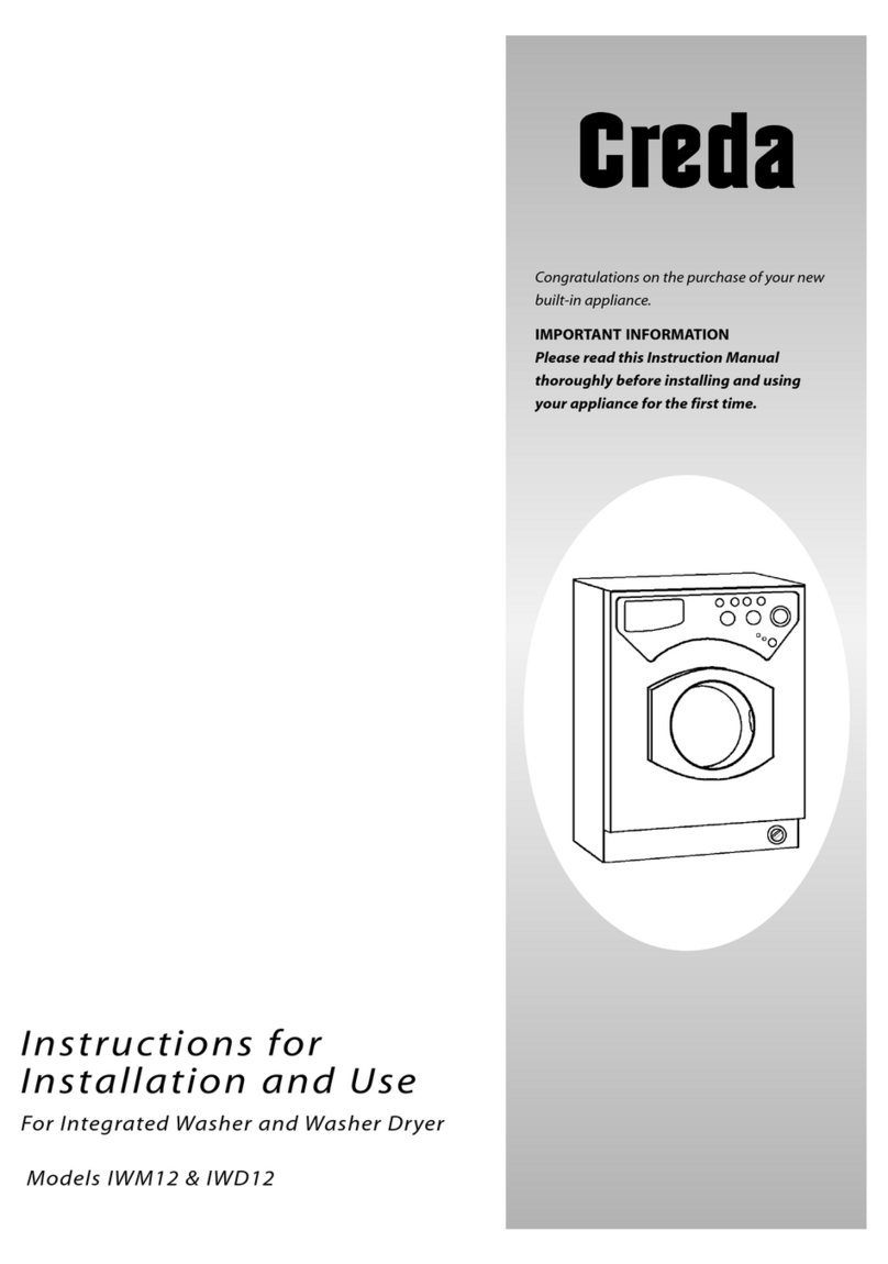Creda IWD12 User manual