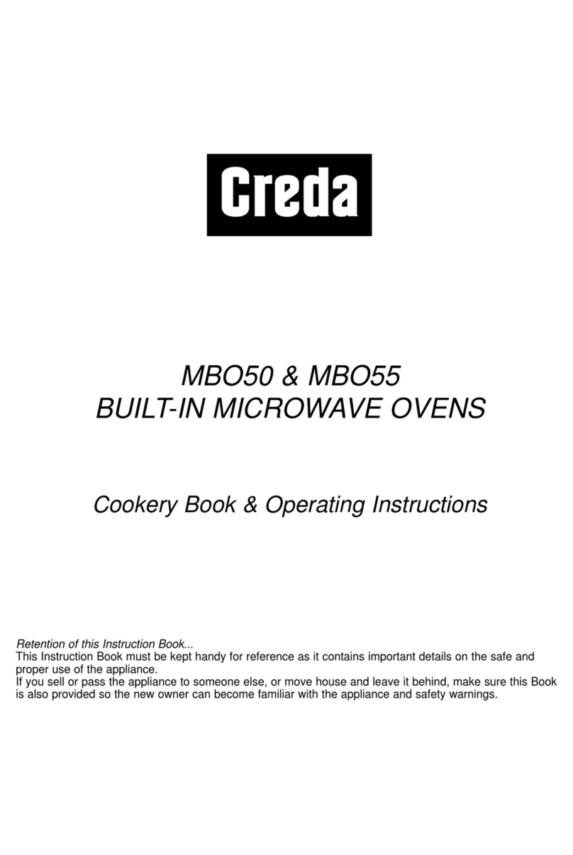 Creda MBO55 Product guide