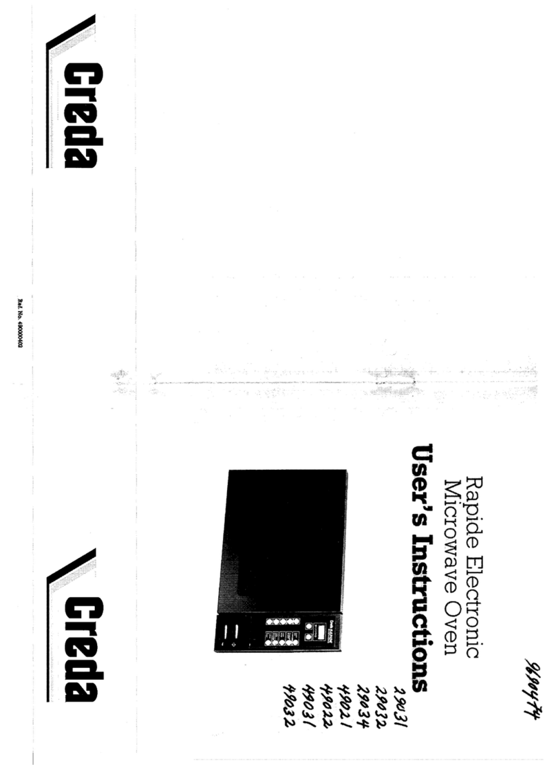 Creda 29031 User instructions