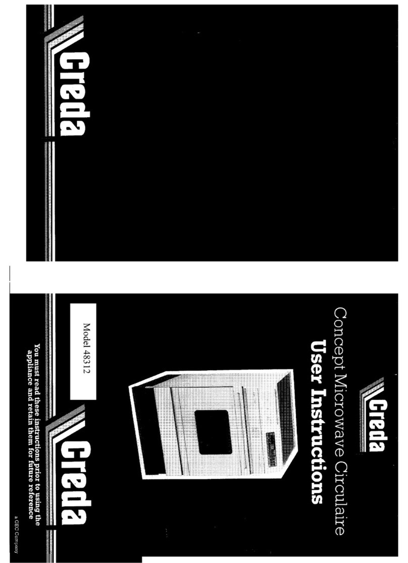 Creda 48312 User manual Creda 48312 User manual