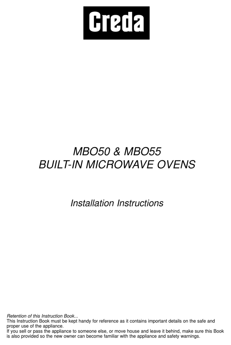 Creda MBO50 User manual