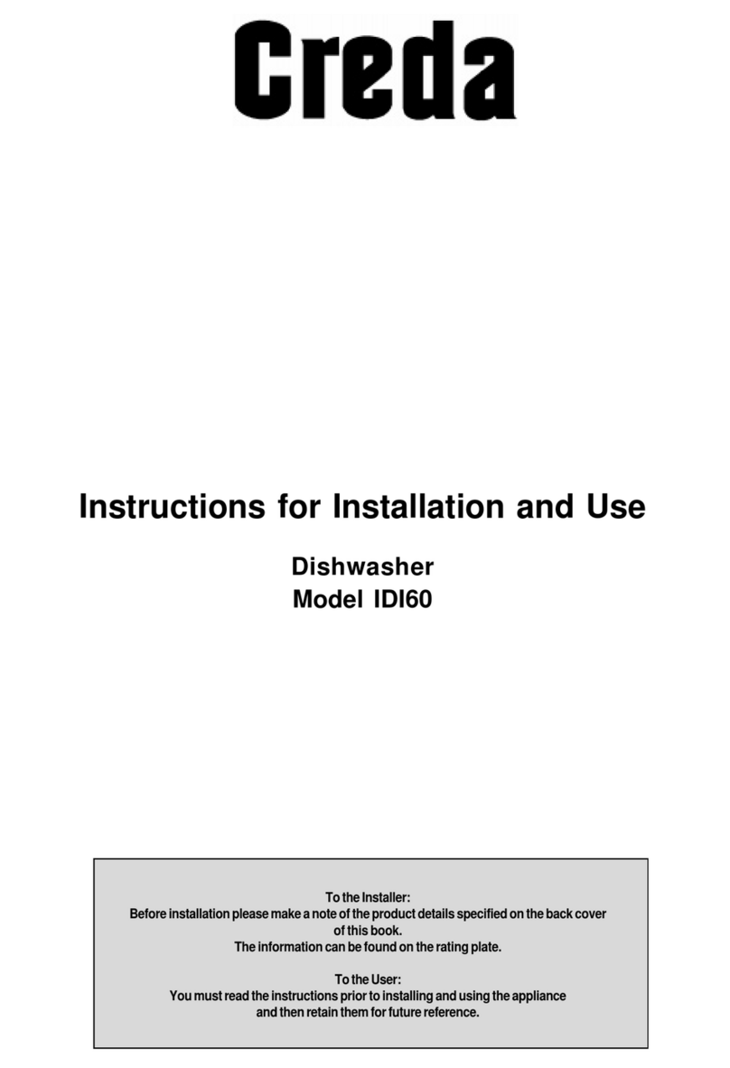 Creda IDI60 User manual