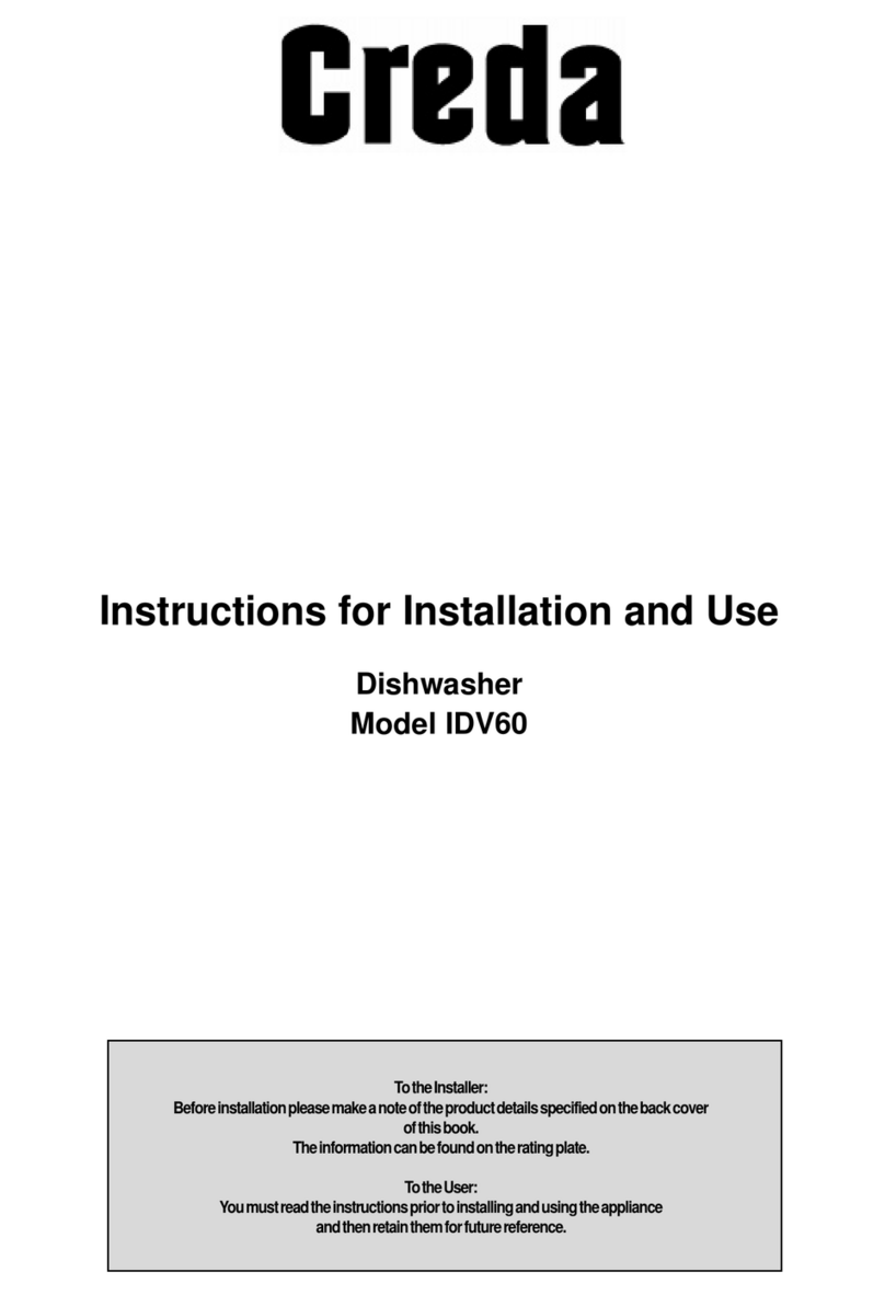 Creda IDV60 User manual