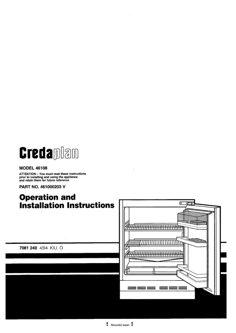 Creda 46108 Operating and installation instructions